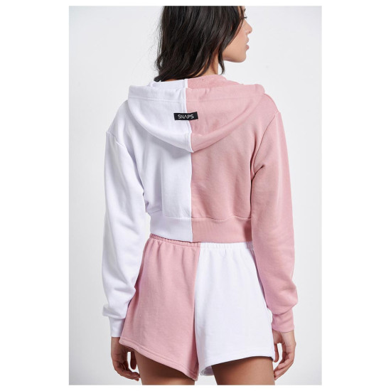 Bodytalk Γυναικεία ζακέτα Flash Cropped Hooded Zip Jacket